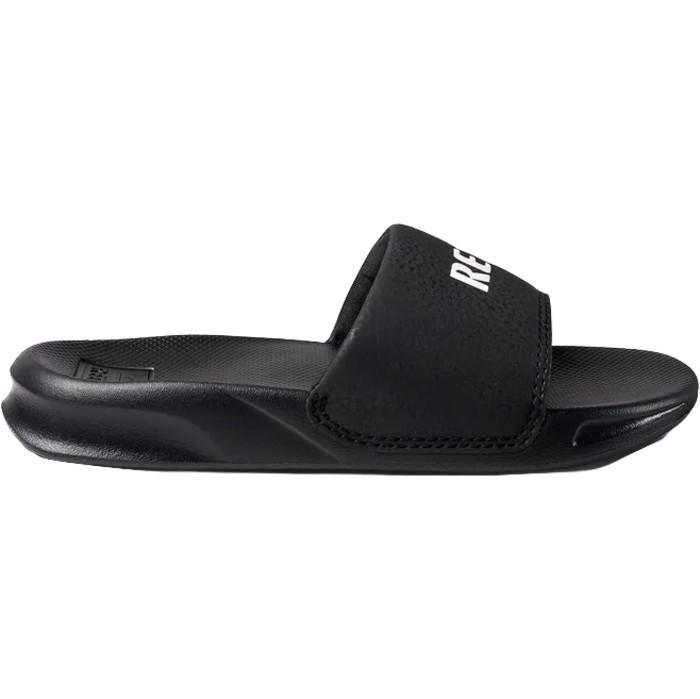 2024 Reef Kids One Slider Flip Flops CJ2063 - Reef Black / White